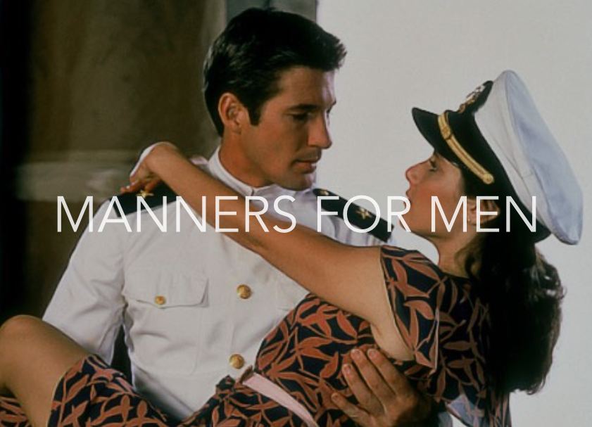MANNERS FOR MEN DBAG DATING